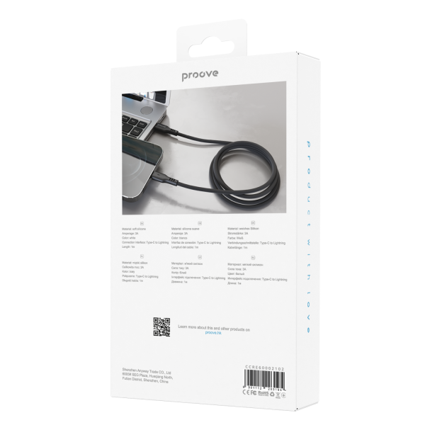 Cable Proove Rebirth Type-C to Lightning 27W (1m) - Photo 2
